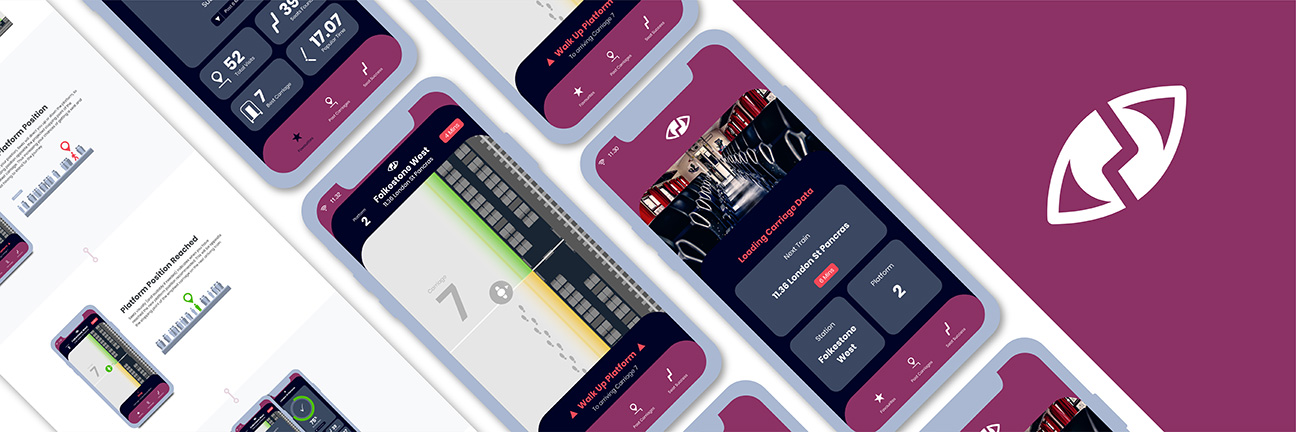 Train seat app MVP — hero